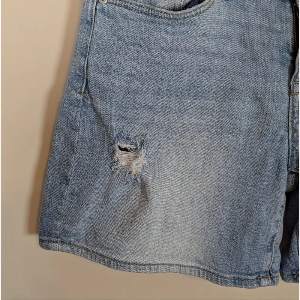 Anthropologie Pilcro and the Letterpress Slim Boyfriend Distressed Shorts - Picture 6 of 9